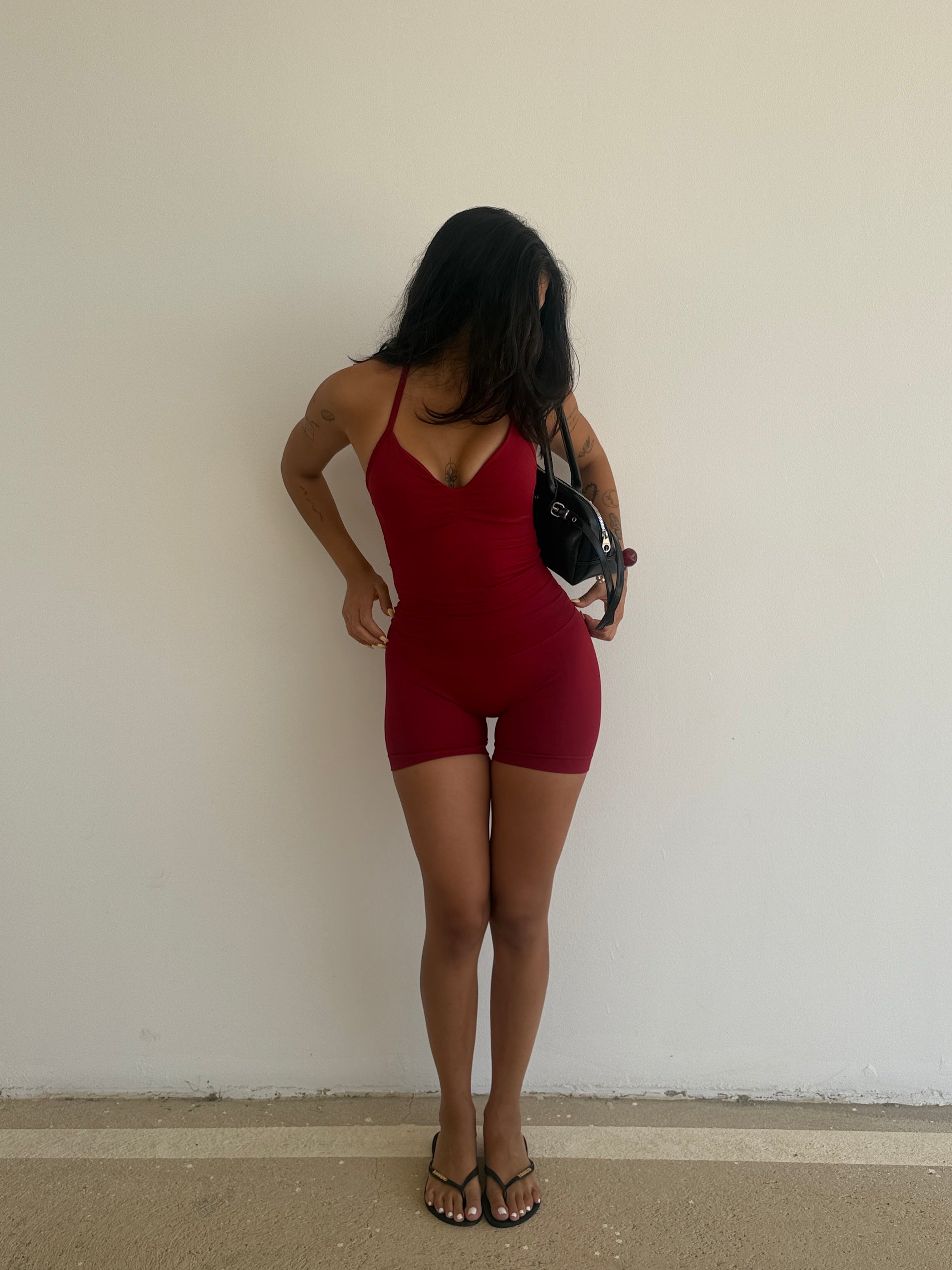V Neck Halter Tank